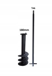 Handbohrer - Brunnenbohrer  Schneke 1m 180mm