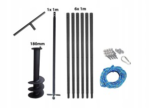 Handbohrer - Brunnenbohrer   180mm 7m