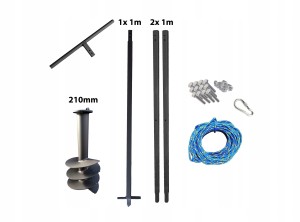 Handbohrer - Brunnenbohrer   3m fi 210mm FV!!!!