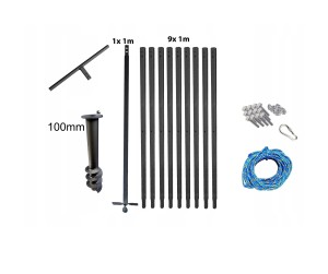 Handbohrer - Brunnenbohrer   120mm 10m (1)